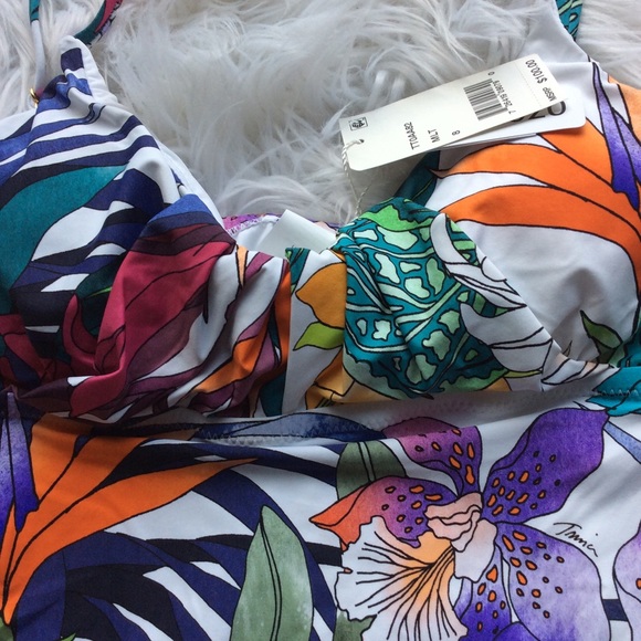 NWT Trina Turk Amazonia Tankini Top - Picture 11 of 12